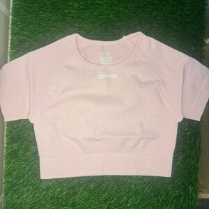 Dfyne impact crop top light rose pink EXTRA SMALL